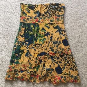 Strapless Mini Dress